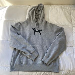 Black dog hoodie